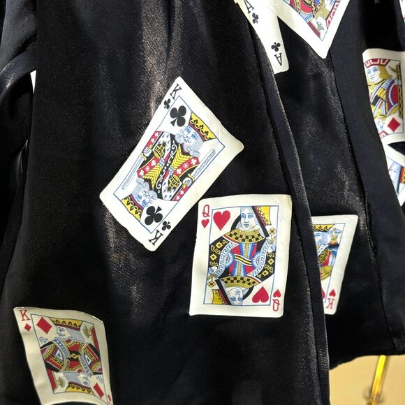 Chica's Poker Playing Cards Print Dress - Picture 4 of 4